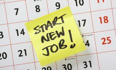 start new job